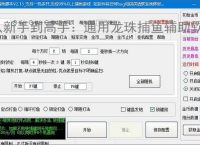 从新手到高手：通用龙珠捕鱼辅助软件的全方位支持
