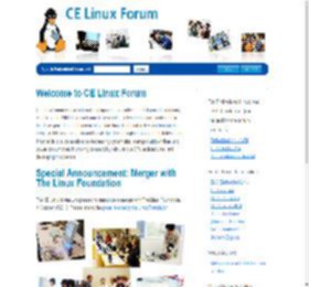 CE Linux Forum web site